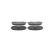 Brake Pad Set, disc brake BP1795 Bosch, Thumbnail 4