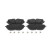 Brake Pad Set, disc brake BP1797 Bosch