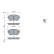 Brake Pad Set, disc brake BP1797 Bosch, Thumbnail 5