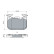 Brake Pad Set, disc brake BP1798 Bosch, Thumbnail 5