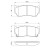 Brake Pad Set, disc brake BP180 Bosch, Thumbnail 8