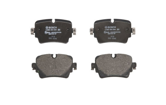 Brake Pad Set, disc brake BP1800 Bosch