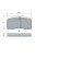 Brake Pad Set, disc brake BP1801 Bosch, Thumbnail 3