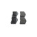 Brake Pad Set, disc brake BP1801 Bosch, Thumbnail 7