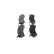 Brake pad set, disc brake BP1803 Bosch, Thumbnail 2