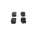 Brake Pad Set, disc brake BP1804 Bosch, Thumbnail 3