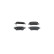 Brake Pad Set, disc brake BP1805 Bosch, Thumbnail 4