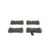 Brake Pad Set, disc brake BP1807 Bosch, Thumbnail 6