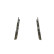 Brake Pad Set, disc brake BP1808 Bosch, Thumbnail 2