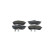 Brake Pad Set, disc brake BP181 Bosch, Thumbnail 4