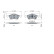 Brake Pad Set, disc brake BP1811 Bosch, Thumbnail 2