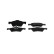 Brake Pad Set, disc brake BP1811 Bosch, Thumbnail 3