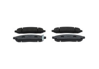 Brake pad set, disc brake BP1814 Bosch