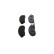Brake pad set, disc brake BP1814 Bosch, Thumbnail 2