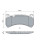 Brake Pad Set, disc brake BP1816 Bosch, Thumbnail 5