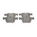 Brake Pad Set, disc brake BP1818 Bosch
