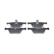 Brake Pad Set, disc brake BP1818 Bosch, Thumbnail 2
