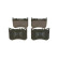 Brake Pad Set, disc brake BP1819 Bosch