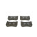 Brake Pad Set, disc brake BP1819 Bosch, Thumbnail 6