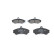 Brake Pad Set, disc brake BP182 Bosch, Thumbnail 5