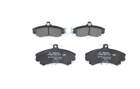 Brake Pad Set, disc brake BP182 Bosch, Image 5
