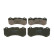 Brake Pad Set, disc brake BP1821 Bosch