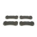 Brake Pad Set, disc brake BP1821 Bosch, Thumbnail 6