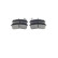 Brake Pad Set, disc brake BP1822 Bosch, Thumbnail 3