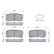 Brake Pad Set, disc brake BP1822 Bosch, Thumbnail 7