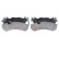 Brake Pad Set, disc brake BP1824 Bosch, Thumbnail 3