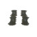 Brake Pad Set, disc brake BP1826 Bosch, Thumbnail 3