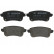 Brake Pad Set, disc brake BP1829 Bosch