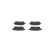Brake Pad Set, disc brake BP1829 Bosch, Thumbnail 5