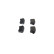 Brake Pad Set, disc brake BP1829 Bosch, Thumbnail 6