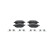 Brake Pad Set, disc brake BP1829 Bosch, Thumbnail 3