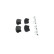 Brake Pad Set, disc brake BP1829 Bosch, Thumbnail 4