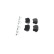 Brake Pad Set, disc brake BP1829 Bosch, Thumbnail 6