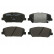 Brake Pad Set, disc brake BP1830 Bosch