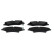 Brake Pad Set, disc brake BP1831 Bosch, Thumbnail 2