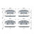 Brake Pad Set, disc brake BP1831 Bosch, Thumbnail 6