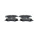 Brake Pad Set, disc brake BP1831 Bosch, Thumbnail 3
