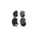 Brake Pad Set, disc brake BP1831 Bosch, Thumbnail 4