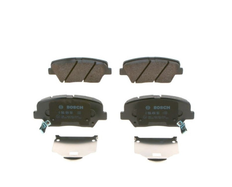 Brake Pad Set, disc brake BP1832 Bosch