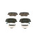 Brake Pad Set, disc brake BP1832 Bosch