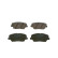 Brake Pad Set, disc brake BP1832 Bosch, Thumbnail 3