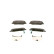 Brake Pad Set, disc brake BP1832 Bosch, Thumbnail 5