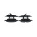Brake Pad Set, disc brake BP1839 Bosch, Thumbnail 4