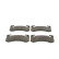 Brake Pad Set, disc brake BP1842 Bosch, Thumbnail 5