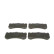 Brake Pad Set, disc brake BP1842 Bosch, Thumbnail 6