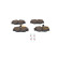 Brake Pad Set, disc brake BP185 Bosch, Thumbnail 5